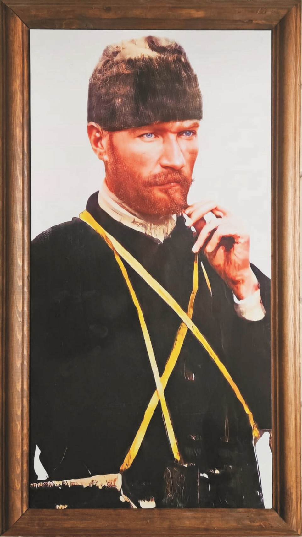 Dijital Baskı Çini Atatürk-1